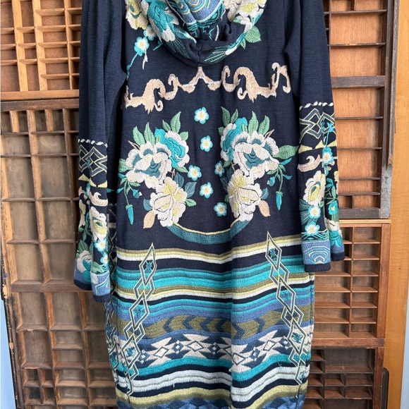 Colorful Patterned Knit Cardigan - Picture 2 of 6